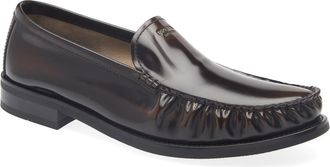 Prada Ruched Apron Toe Loafer in Bruciato at Nordstrom, Size 10.5Us