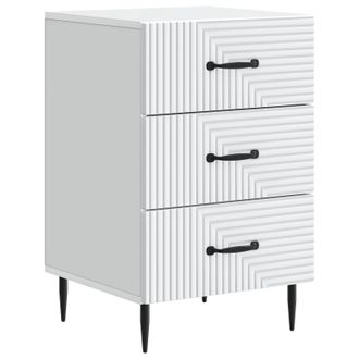 vidaXL Armario De Noche 43 X 41 X 66,5 Cm Madera De Ingenier&iacute;a Vidaxl