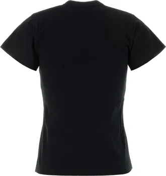 The Row Womens Black Cotton Duca T-Shirt Exterior Exterior: T-shirts And Polos