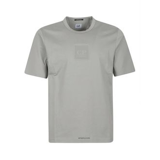 C.P. Company T-Shirts, male, Gray, Size: XL Metropolis T-shirt