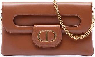 Dior Pre-owned Dior Medium Calfskin DiorDouble Chain Bag Ladies AKKYSR0FJ5T0LRRC