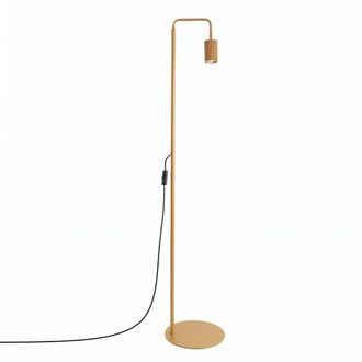 Sollux Lighting L&aacute;mpara de pie dorado aluminio alt. 160 cm