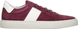 Paul & Shark Schoenen, Heren, Rood, 42 EU, Polyester, Yachting leren sneaker