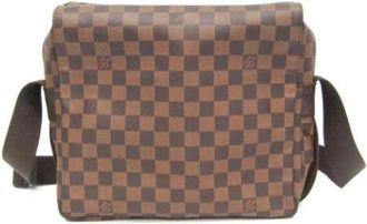 Louis Vuitton Pre-owned Naviglio N45255 - Heren - Vintage Schoudertas - Bruin - ONE Size - Vintage