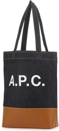 A.P.C. Mens Cohlo Tote Navy Fabric