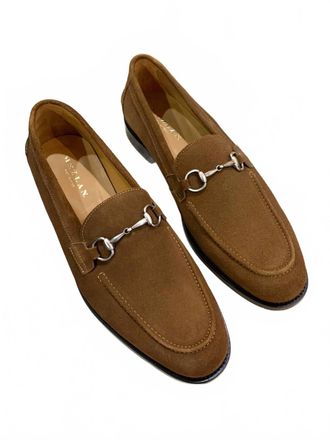 Mezlan Mens Slip-On Ornament Loafer In Brown