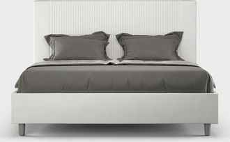 Itamoby Cama Matrimonio Contenedor 160x200 Moderno Polipiel Goya M1 - Blanco