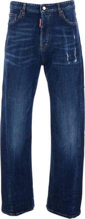 Dsquared2 Blue Mid Rise Jeans