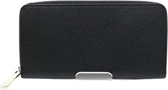 Louis Vuitton Pre-owned Leather Wallet - Dames - Vintage Accessoires - Zwart - ONE Size - Leer - Vintage