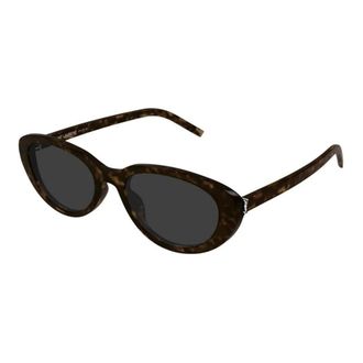 Saint Laurent Dames, Accessoires, Bruin, Maat: 55 MM Nylon