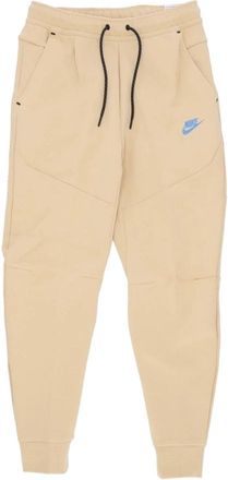 Nike Tech Fleece Joggers - Lichtgewicht Trainingsbroek - Heren - Trainingsbroeken - Beige - XL - Katoen - Fitness