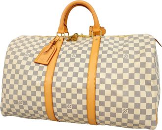 Louis Vuitton White Boston Bag (Pre-Owned)