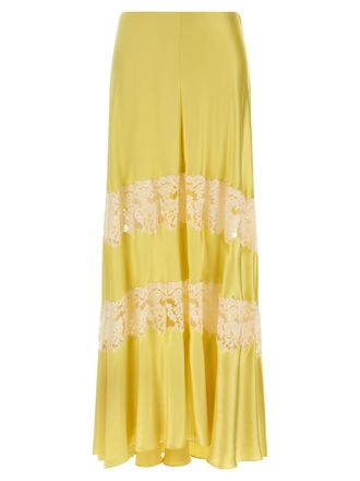 Alberta Ferretti Bicolor Viscose Mini Womens Skirt