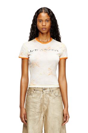 Diesel T-shirt with Latina Foreva print - T-Shirts - Woman - White