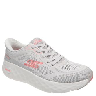Skechers Womens Go Walk Max Cushioning Flex Remi Hands Free Slip-ins Sneaker, Gray/Pink, 5.5 UK