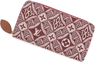 Louis Vuitton Bordeaux Jacquard Long Wallet (Bi-Fold) (Pre-Owned)