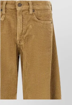 R13 corduroy wide-leg jeans