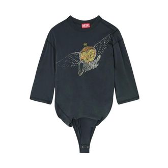 Diesel Mujer, Camisetas, Negro, Talla: XS