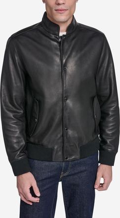 Cole Haan Mens Bomber Jacket - Black Size Medium