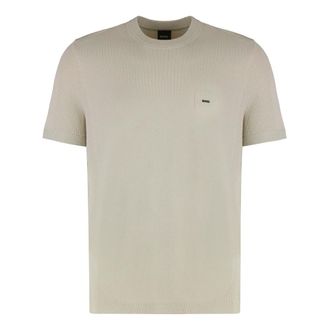 HUGO BOSS Hombre, Camisetas, Beige, Talla: XS