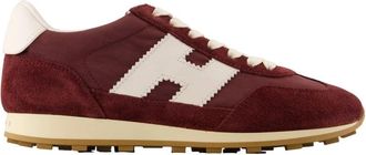 Hogan H727 Allacciato H Trainers - Dames - Sneakers - Rood - 39 EU - Leer - Schoenen