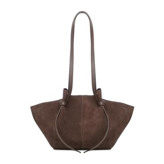 Yuzefi Dames, Tassen, Bruin, Maat: ONE Size Su&egrave;de