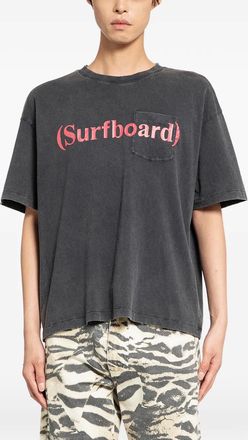 Stockholm Surfboard Club pocket T-shirt - Grey