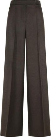 Max Mara Pleated Wide-leg Trousers