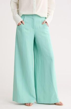 TWP Demie Wide Leg Pants in Pool Blue at Nordstrom Rack, Size 10