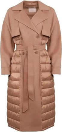 Twinset Donna, Cappotti, Marrone, XS, new