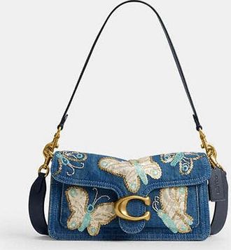 Coach Tabby Shoulder Bag 26 With Butterfly Embellishment