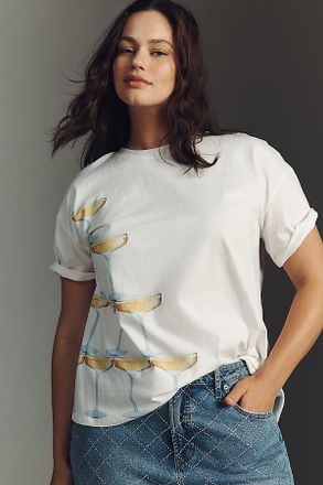 Never Fully Dressed Champagne Graphic Tee