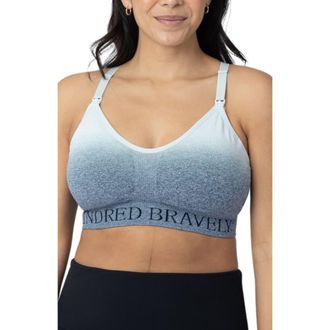 Kindred Bravely Sublime Nursing Sports Bra - Fits Sizes 30B-40D in Ombre Storm at Nordstrom, Size X-Large C