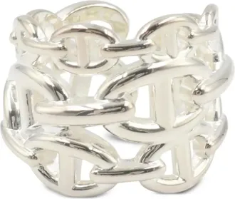 Hermès Anello Enchaine GM anni 2020 - Argento