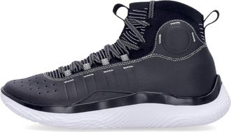 Under Armour Curry 4 Hoge Top Basketbalschoenen - Heren - Fitnessschoenen - Zwart - 42 EU - Fitness