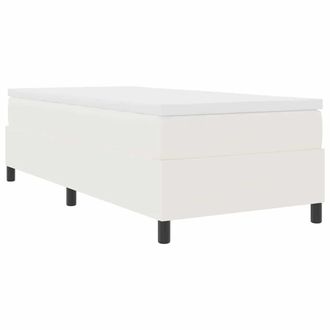vidaXL Vidaxl - Letto A Molle Crema E Bianco 203 X 100 X 60 Cm