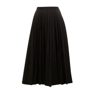 Junya Watanabe Rokken, Dames, Zwart, L, Lunga Skirt