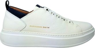 Alexander Smith Sneakers, male, White, Size: 12 US Pelle Sneaker
