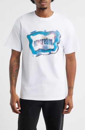 Icecream Chrome Logo Graphic T-Shirt in Bleach White at Nordstrom, Size Xx-Large