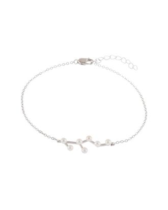 Splendid Pearls Silver 2.5-3Mm Pearl Bracelet