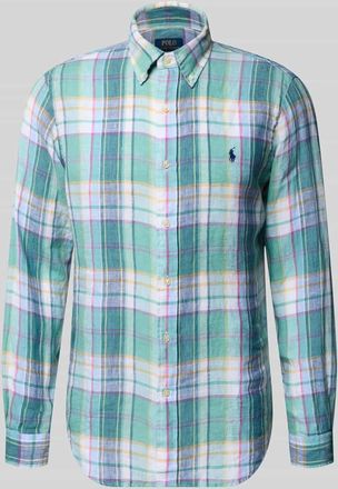 Polo Ralph Lauren Regular Fit Freizeithemd aus reinem Leinen in Gruen, Gr&ouml;&szlig;e XXL