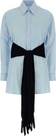 Maison Margiela Light Blue Poplin Shirt
