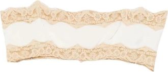 Bode Trousseau Lace Bra - Dames - BHs - Beige - L - Ondergoed