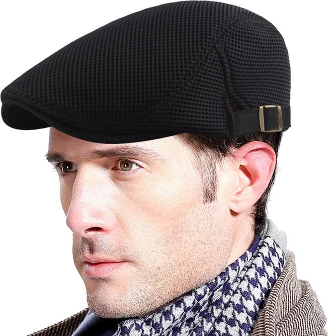 Beret Cap Mesh Beret M MOACC Men's Breathable Mesh Summer Beret