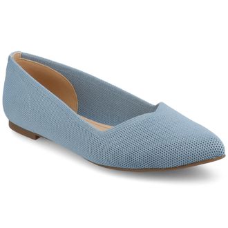 Journee Collection Women & apos;s Minnah Knit Dress Flats
