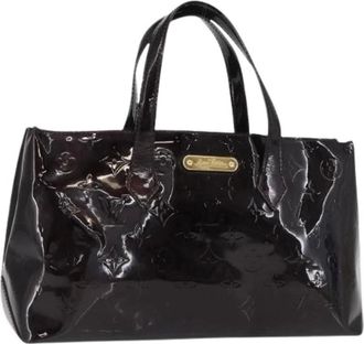Louis Vuitton Pre-owned Handbags, female, Purple, Size: ONE SIZE Pre-owned Leather Handbag