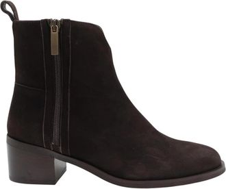 Donna Lei Enkellaars - Dames - Laarzen met Hak - Bruin - 39 EU - Schoenen