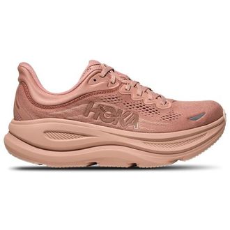 Hoka One One Womens Bondi 9 - Shoes Rose Gold/Sienna Size 10.0