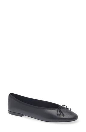 Mango Ballet Flat in Black at Nordstrom Rack, Size 9.5Us / 41Eu