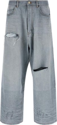 Balenciaga Light Blue Loose Jeans